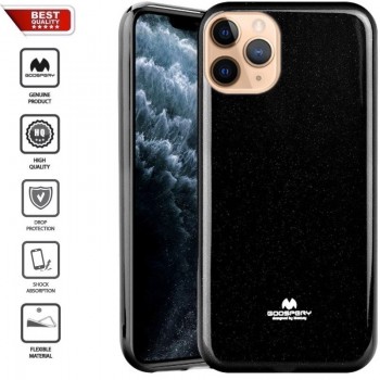 Goospery silikoninis dėklas - juodas (Iphone 11 Pro Max)